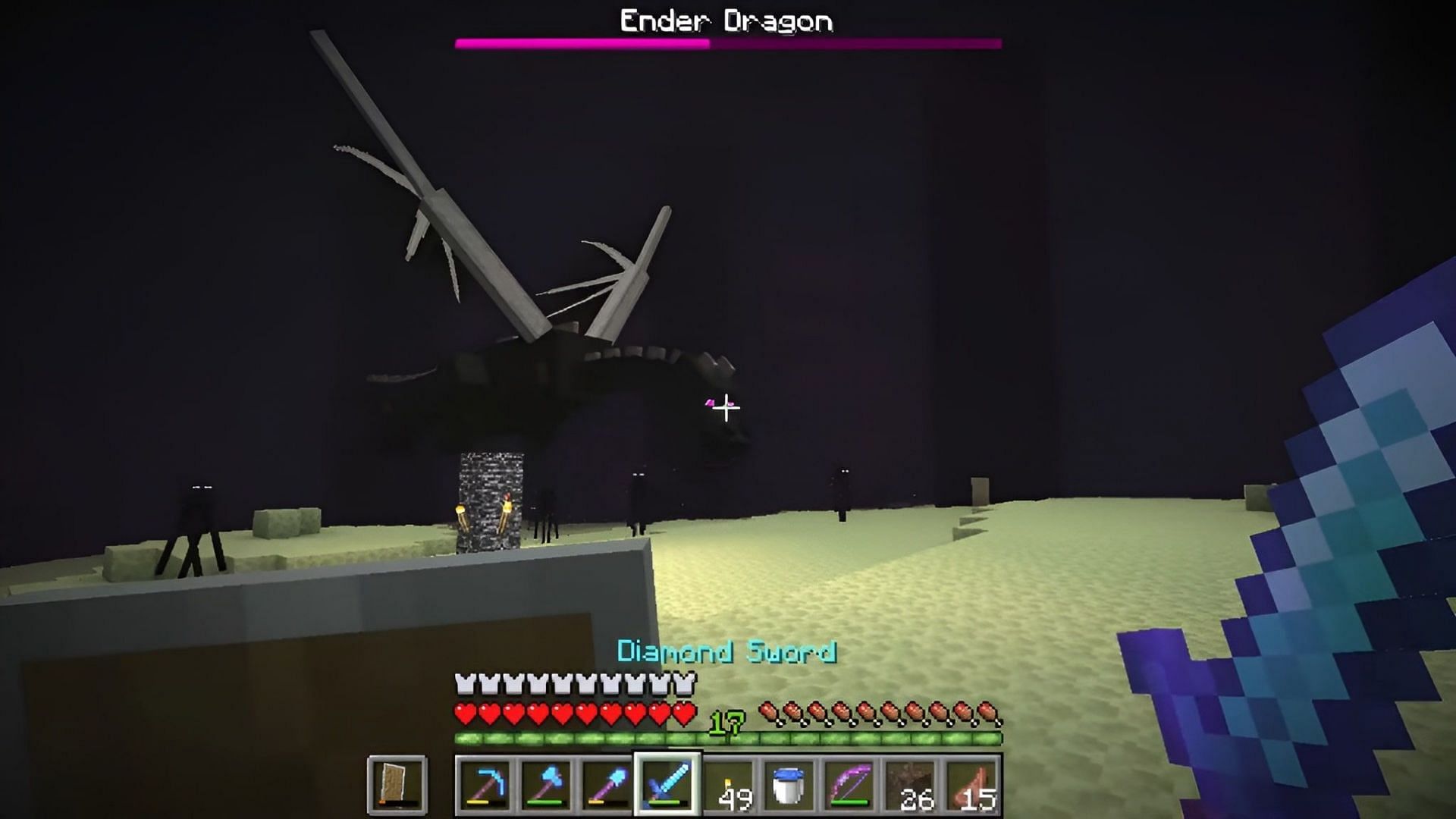 Dragon PvP is a spectacular server (Image via Mojang Studios)