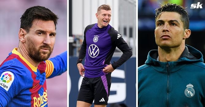 Toni Kroos ranks Cristiano Ronaldo 9th and Lionel Messi in 5th as he chooses top 10 free-kick takers of all time