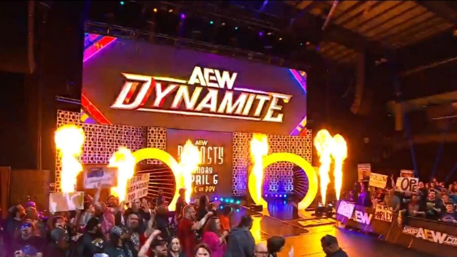 AEW Dynamite will create history next month [Image Credit: AEW