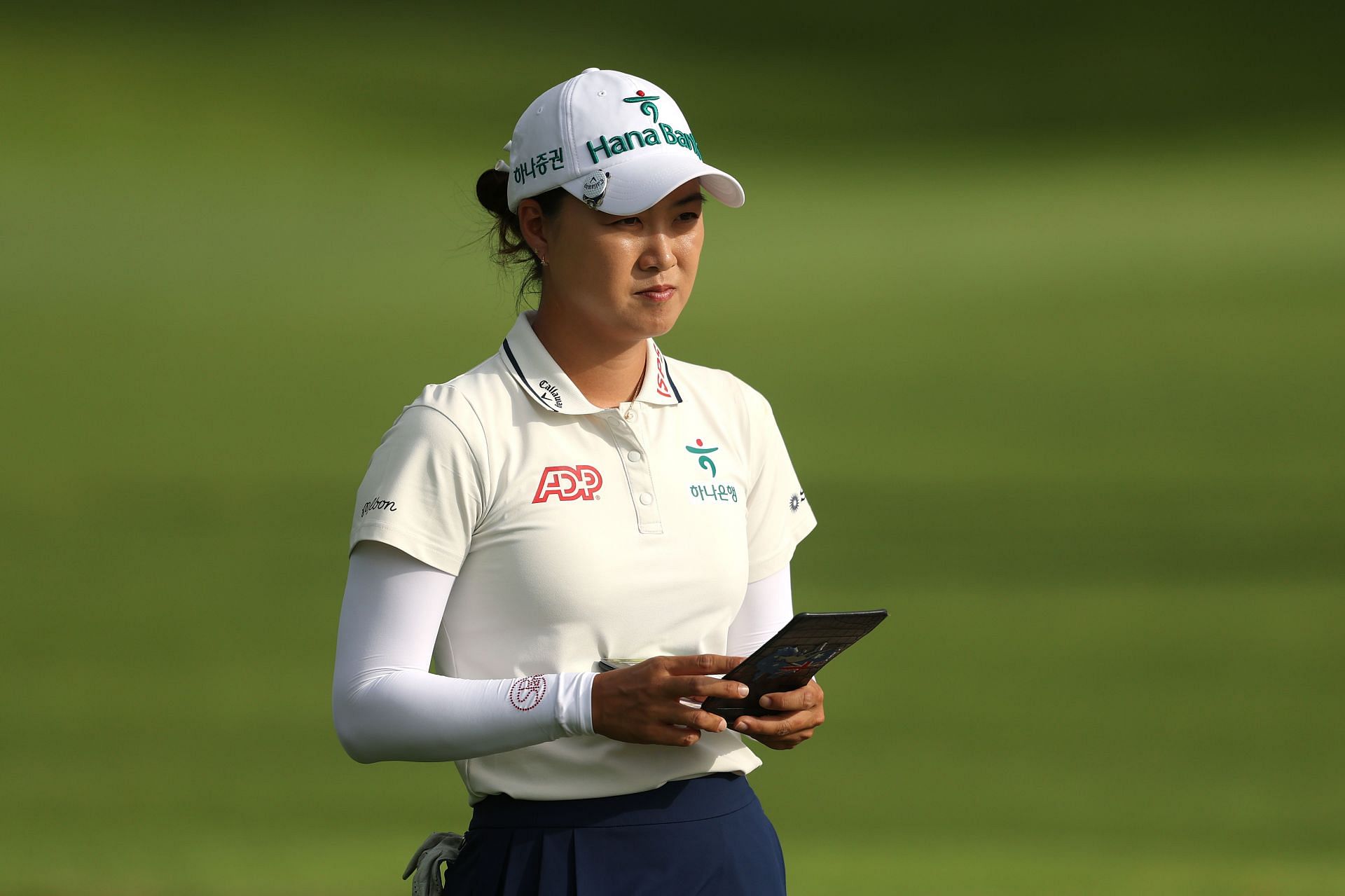 Lee at the 2025 HSBC Women&#039;s World Championship (via Getty)