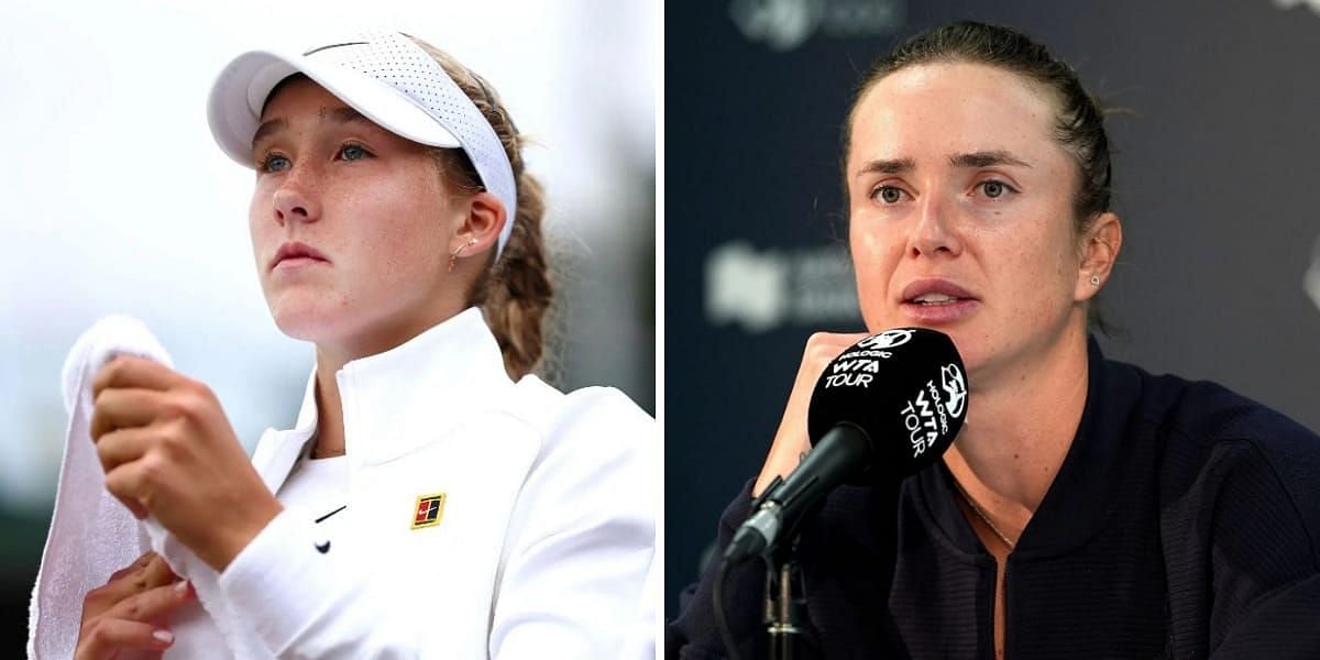 Mirra Andreeva (L) &amp; Elina Svitolina (R) (Source - GETTY)