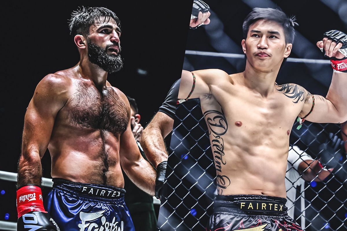 Marat Grigorian (L) and Tawanchai (R) | Photo by ONE Championship