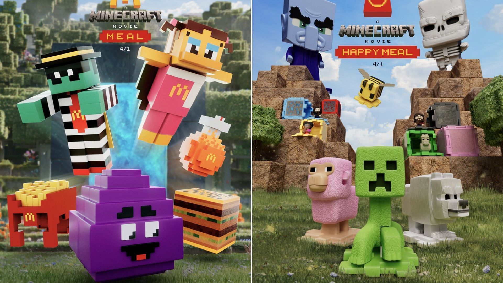 Minecraft collaborates with McDonald