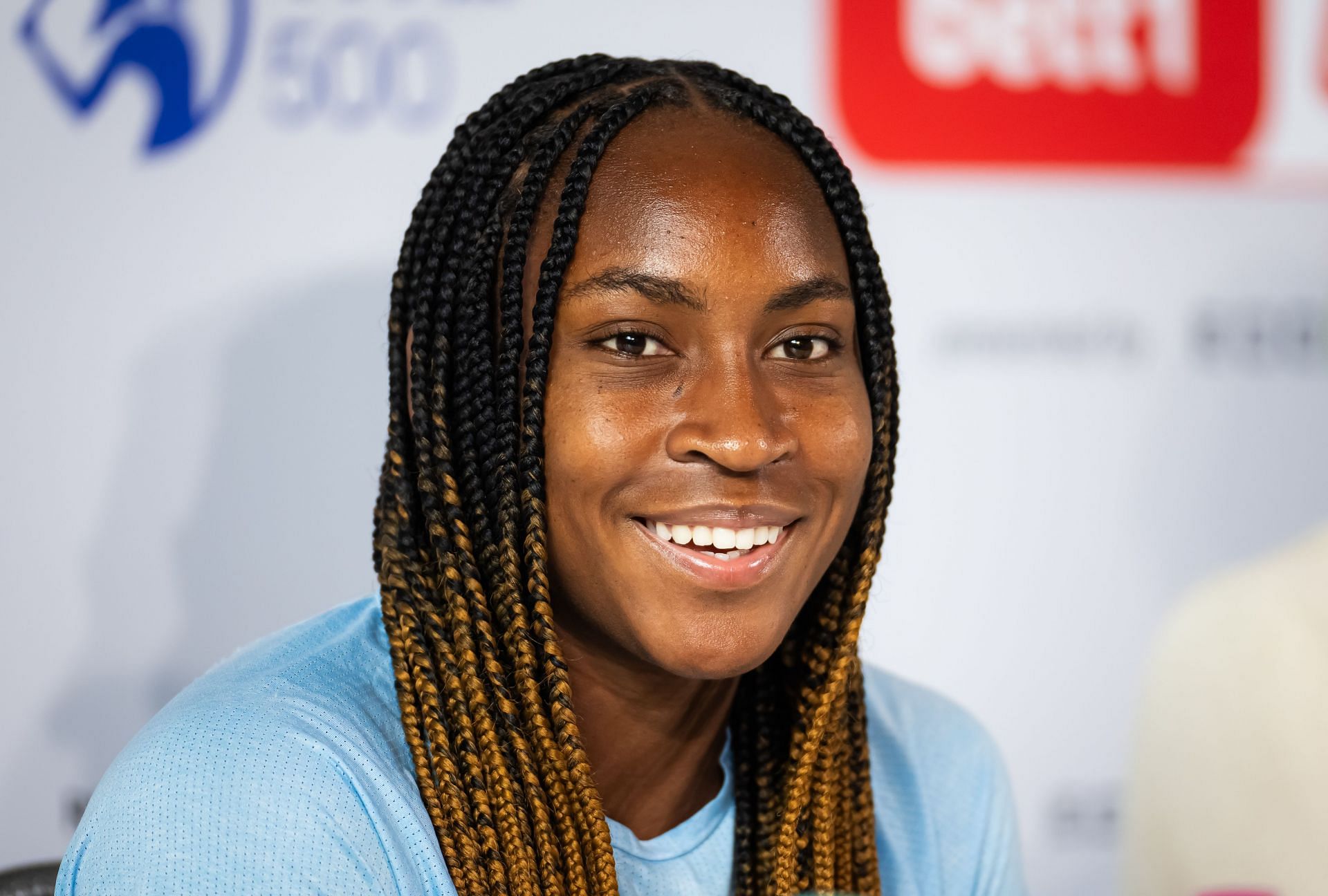 Smiling Coco Gauff - Source: Getty