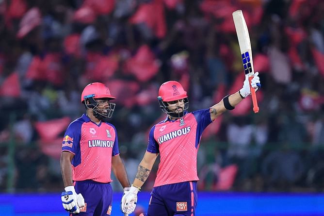"Total NEPOTISM going on"- Fans react after Riyan Parag is appointed RR captain for first three games of IPL 2025