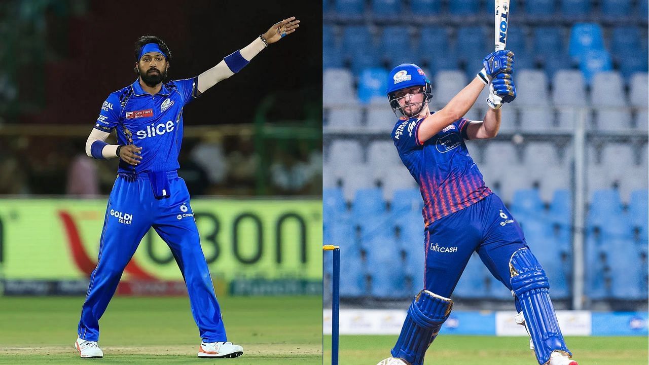 हार्दिक पांड्या CSK के खिलाफ मैच में नहीं खेलेंगे (Pc: X@mipaltan)