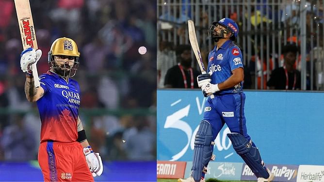 Virat Kohli vs Rohit Sharma - comparing their batting stats after 252 IPL matches