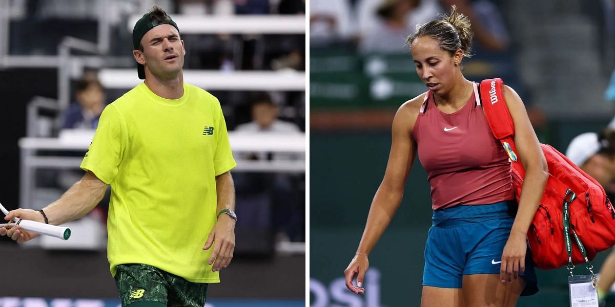 Tommy Paul and Madison Keys were among the big names to be eliminated in the third round of the Miami Open 2025. (Photos: Getty)