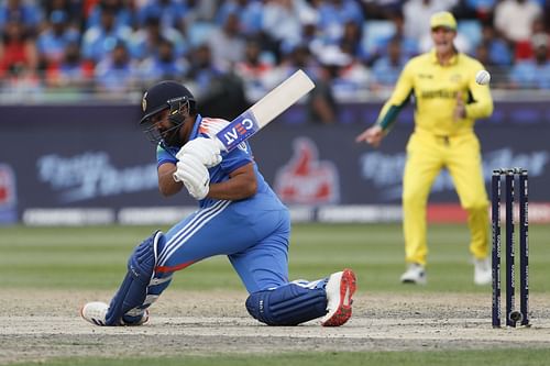 Rohit could not capitalize on his reprives in India's semifinal win over Australia [Credit: Getty]