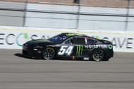Ty Gibbs (#54 Joe Gibbs Racing Monster Energy Toyota) during practice for the Pennzoil 400 NASCAR Cup Series race - Source: Getty