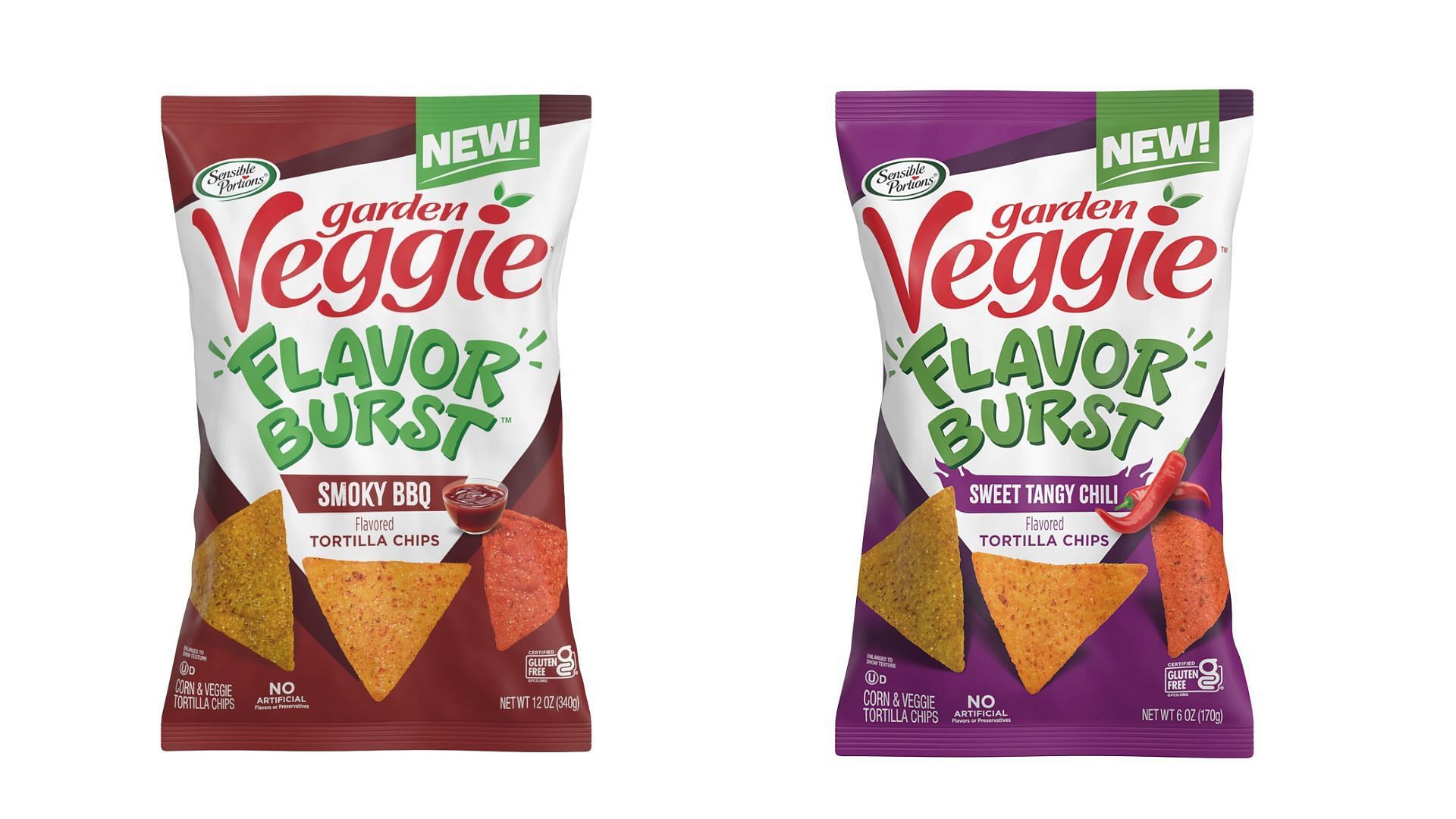 Veggie-packed crunch gets bold upgrades with two new flavors (Image via Garden Veggie&trade; Snacks)