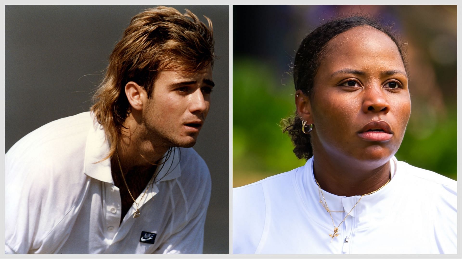 Andre Agassi Taylor Townsend (Source: Getty)