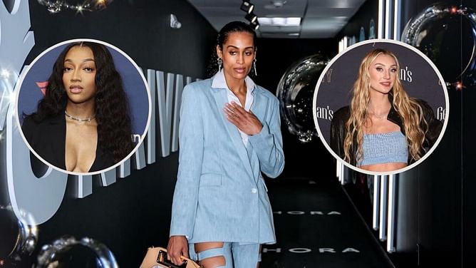 Angel Reese and Cameron Brink drop heartfelt reactions on Skylar Diggins-Smith's eye-catching Unrivaled tunnel fit