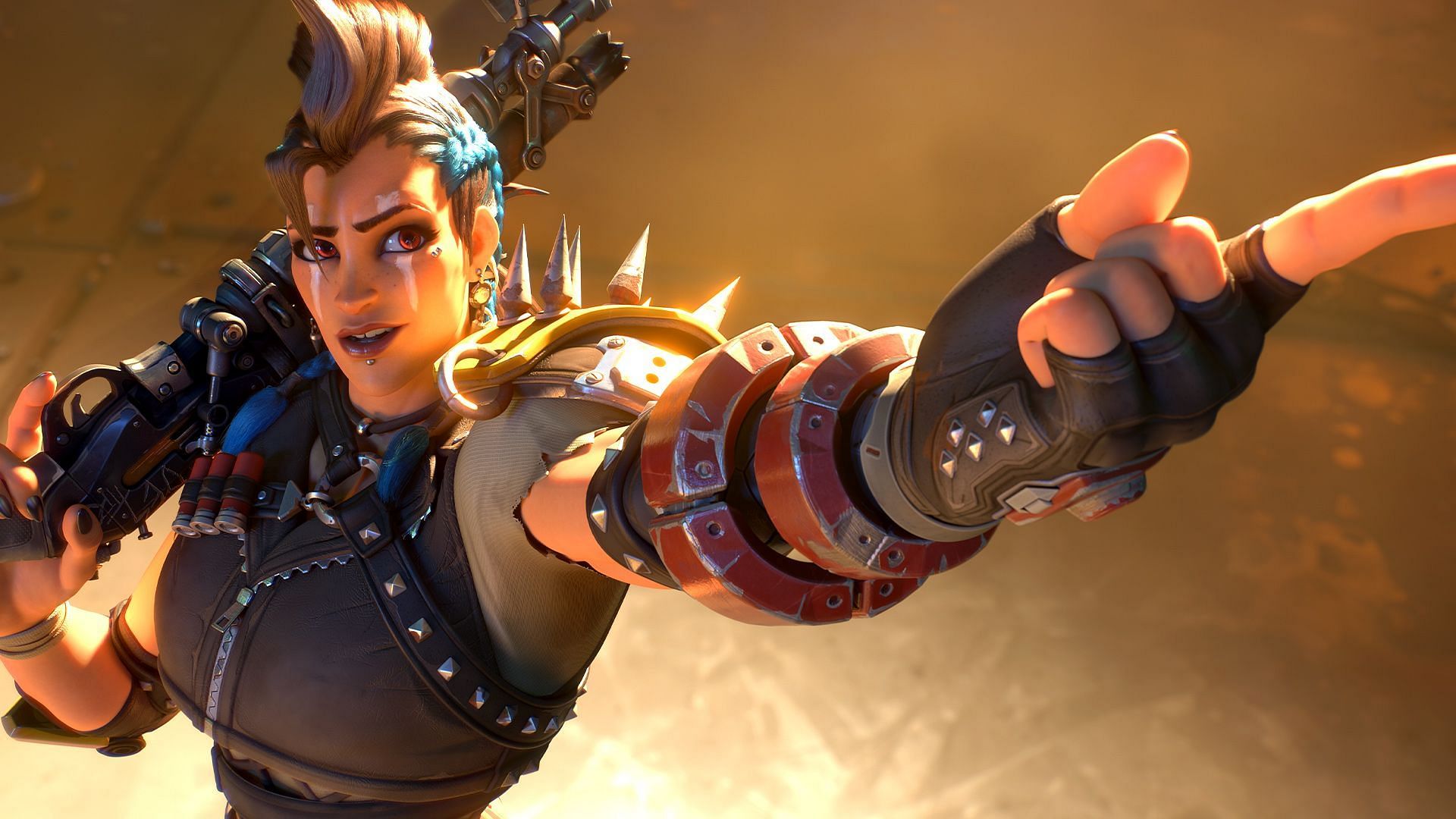 Junker Queen in OW2 (Image via Blizzard Entertainment)