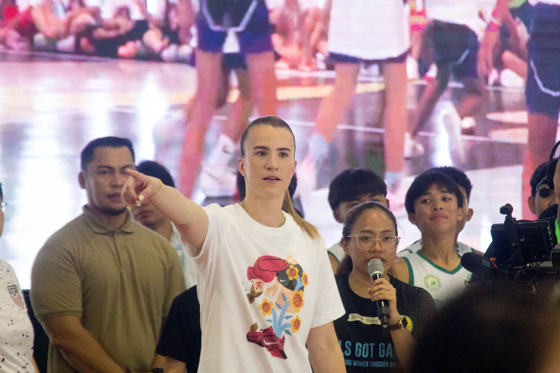 Philippines Sabrina Ionescu Manila Tour Final Day - Source: Getty