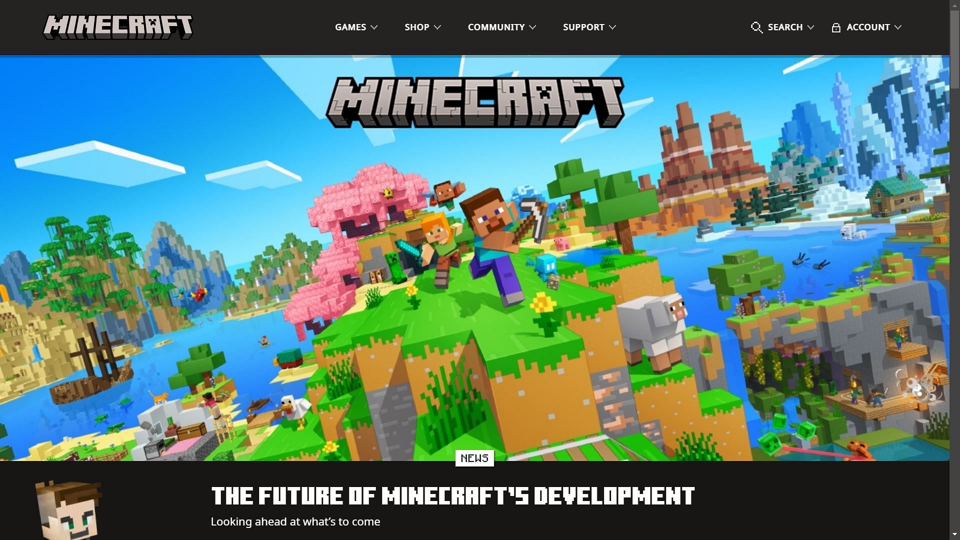 Mojang explained how they are changing their development cycle and how they will showcase their updates in the future (Image via Mojang Studios)