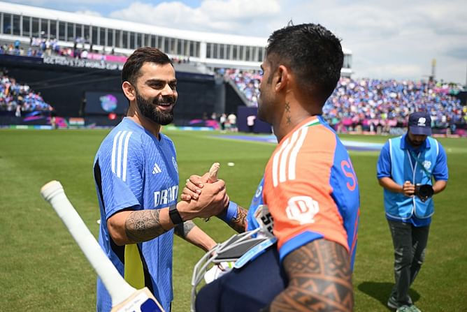 Suryakumar Yadav reacts with one-word post to Virat Kohli’s 84 in IND vs AUS 2025 Champions Trophy semifinal