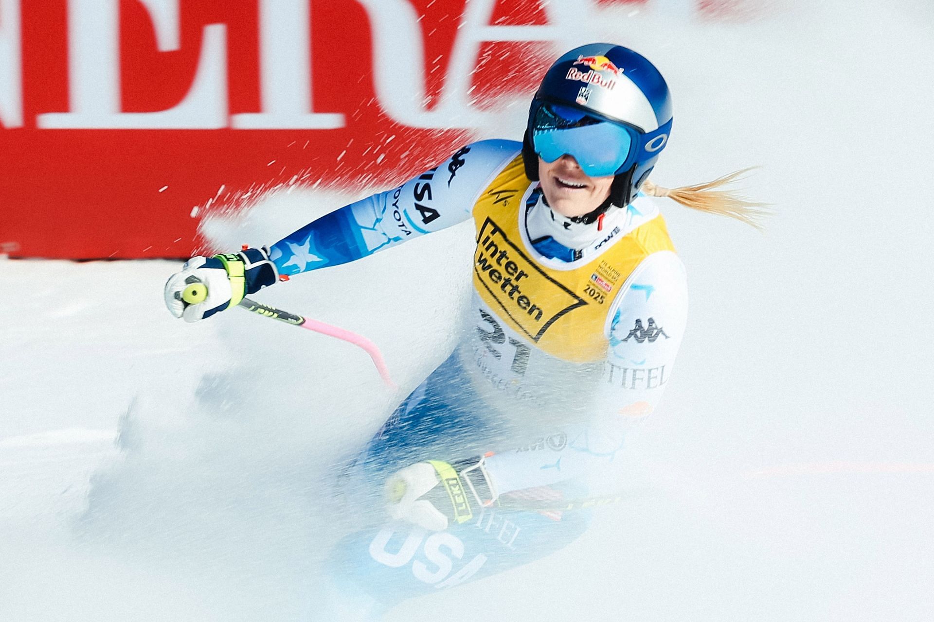 Lindsey Vonn at the Alpine skiing: World Championships... - Source: Getty