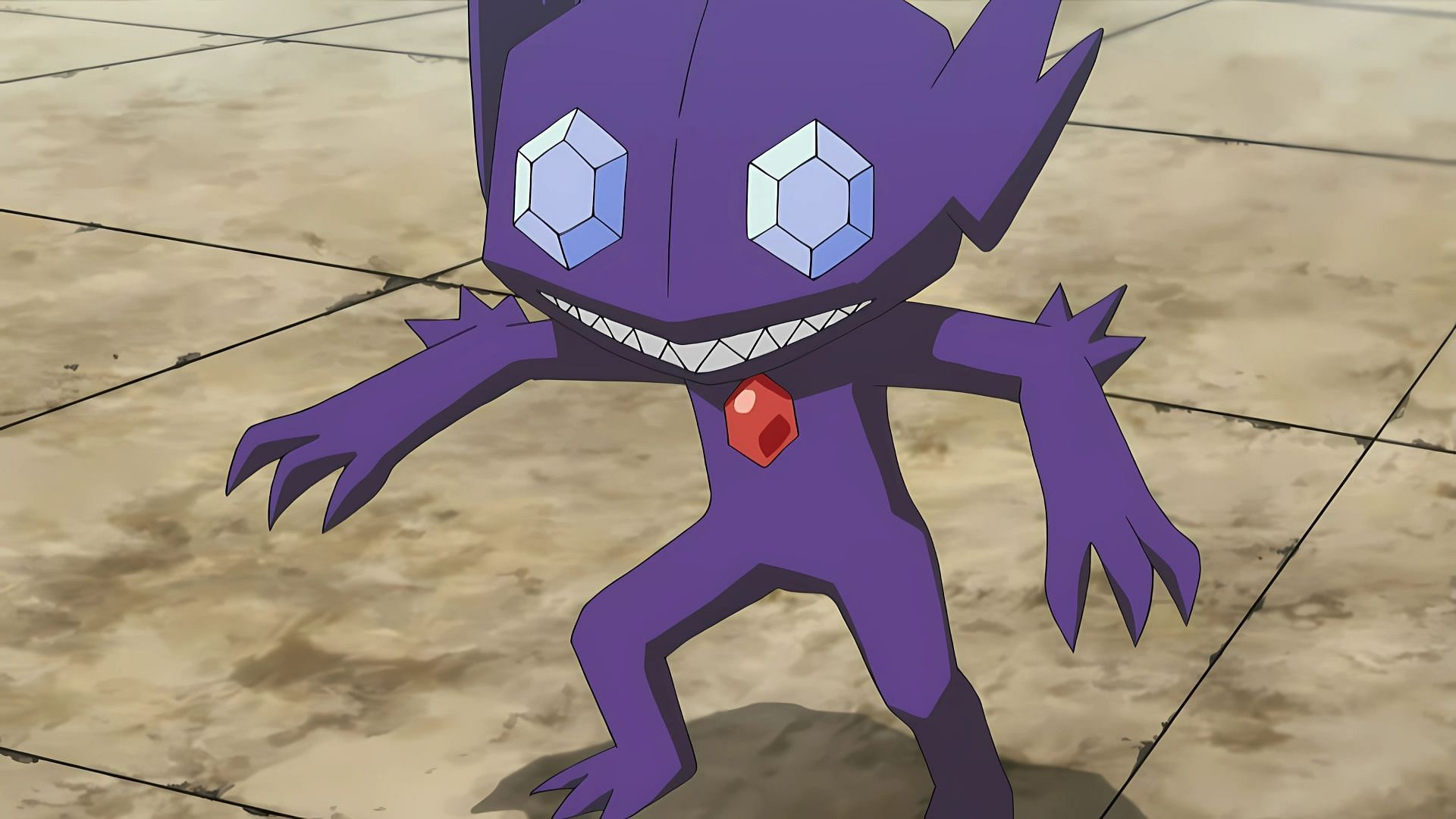 Sableye in the anime. (Image via The Pokemon Company)