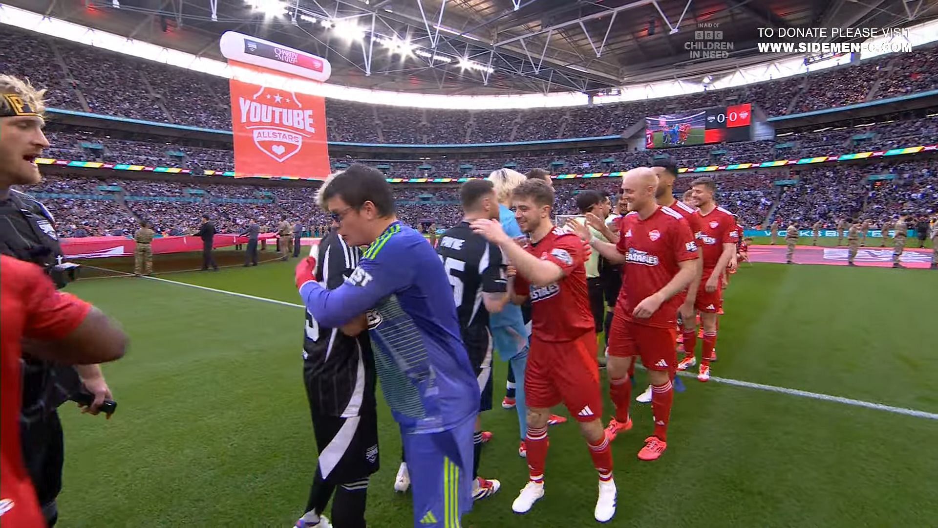 The sidemen charity match starting 11s explored (Image via Sidemen/YouTube)