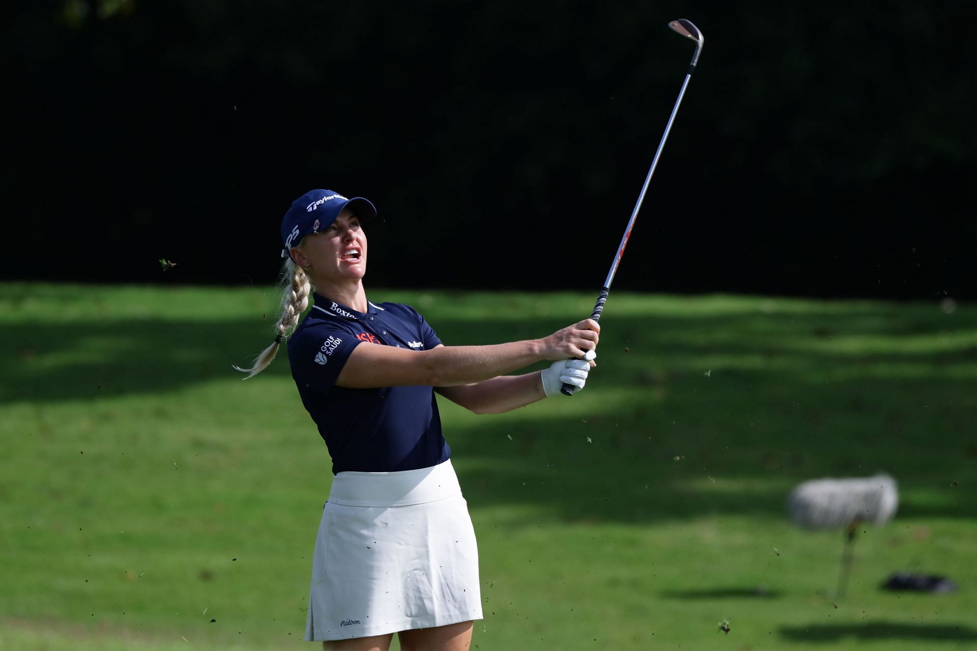 Charley Hull at the HSBC Women&#039;s World Championship 2025 (via Getty)