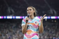Alex Morgan of San Diego Wave FC in San Diego, California. (Photo by Getty Images)