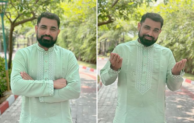 Mohammad Shami sends heartfelt wishes on Eid after DC vs SRH IPL 2025 match [Watch]