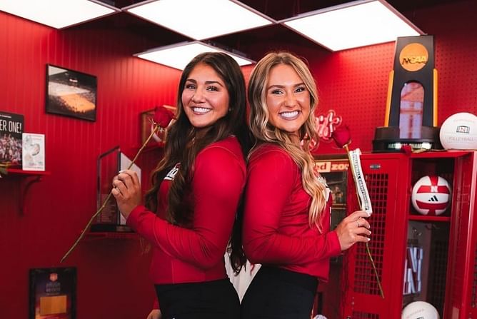 Nebraska Volleyball player Maisie Boesiger shares glimpse of spending quality time with former teammate Lexi Rodriguez