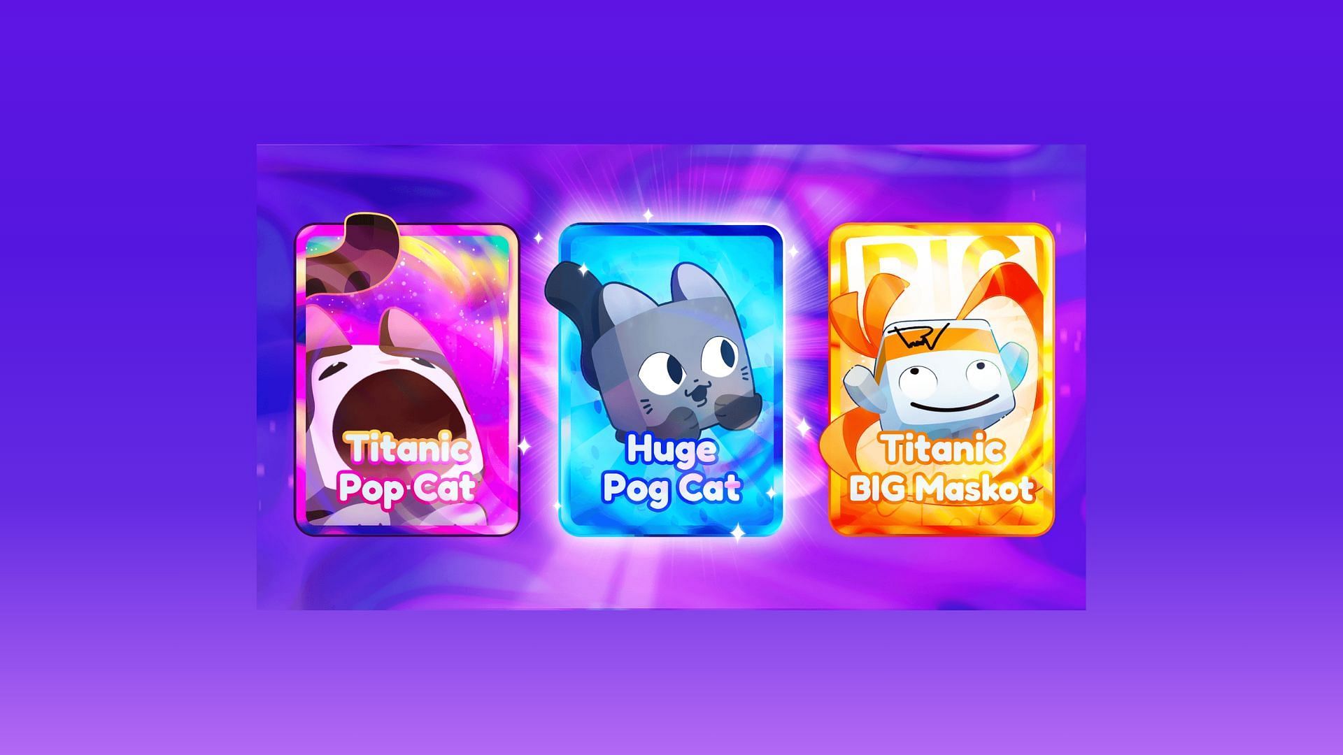 Featured cover of Pet Simulator 99 Meme Cards update