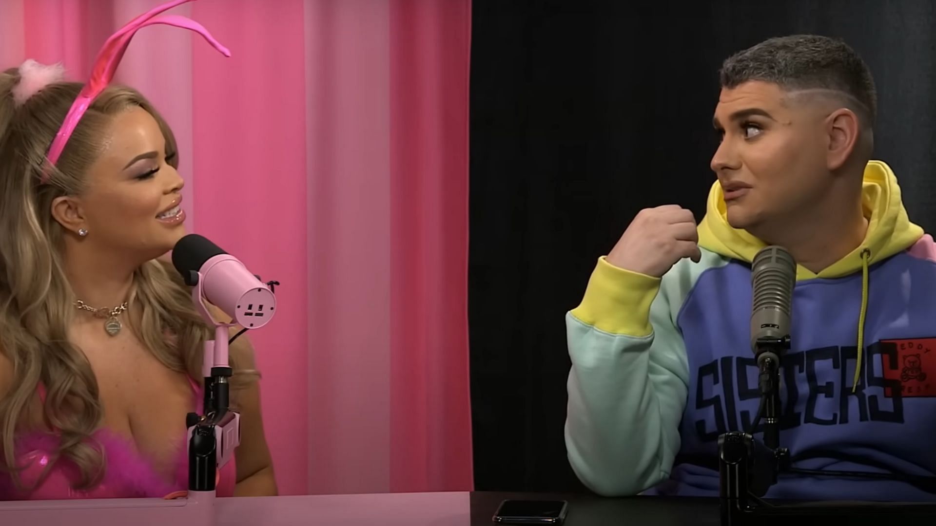 Ethan Klein makes some serious allegations against Trisha Paytas (Image via H3 Podcast/YouTube)