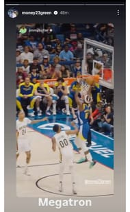 Alley-oop to 'Megatron'