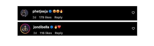 Screenshot of comments. [ONE Championship/Instagram]