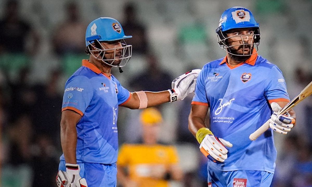 युवराज सिंह ने शानदार पारी खेली (Photo Credit - @imlt20official)
