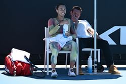 Aryna Sabalenka's boyfriend Georgios looks at her in admiration as she turns heads at luxury watch brand's 150 years celebration