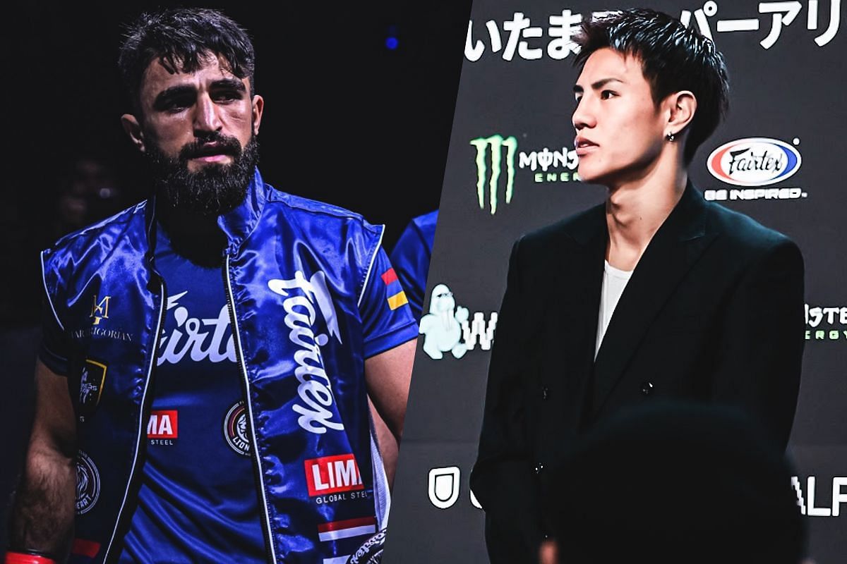 Marat Grigorian (right) and Kaito Ono (left) | Image credit: ONE Championship