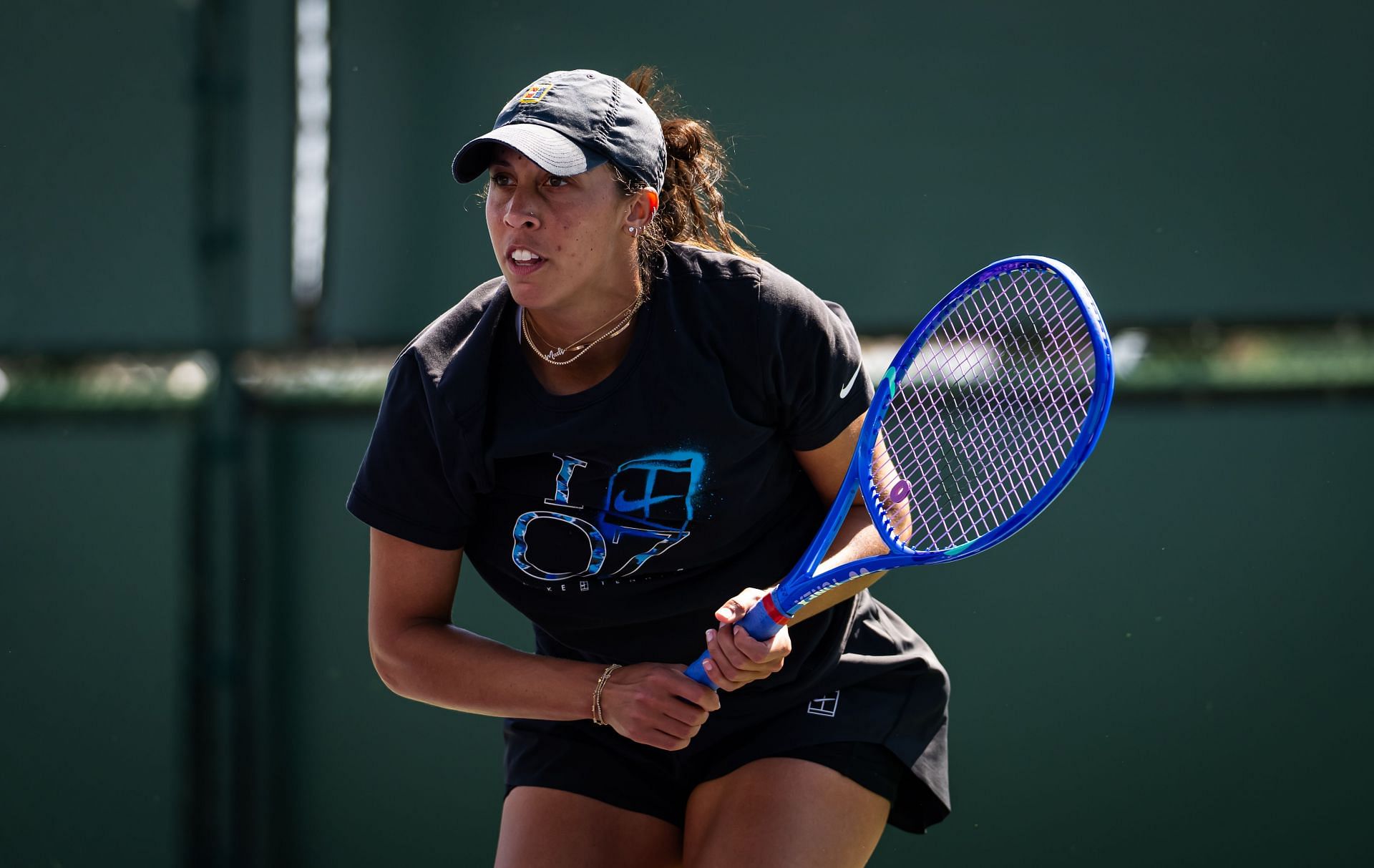 Madison Keys pictured at the 2025 Indian Wells | Image Source: Getty