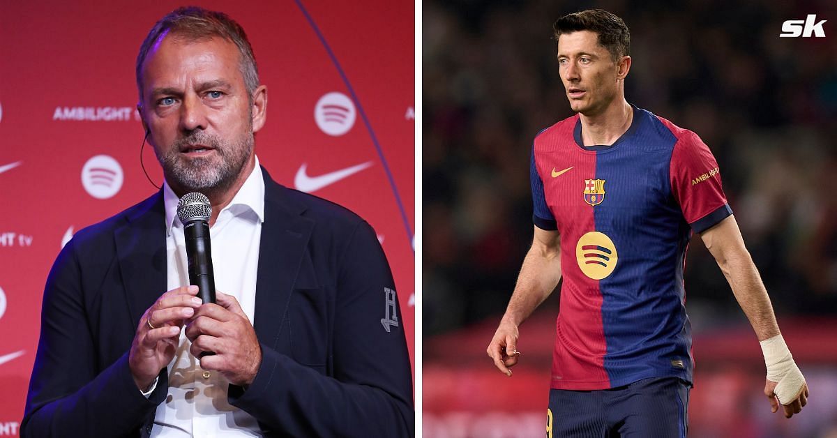 Hansi Flick on whether Barcelona will prioritise Robert Lewandowski