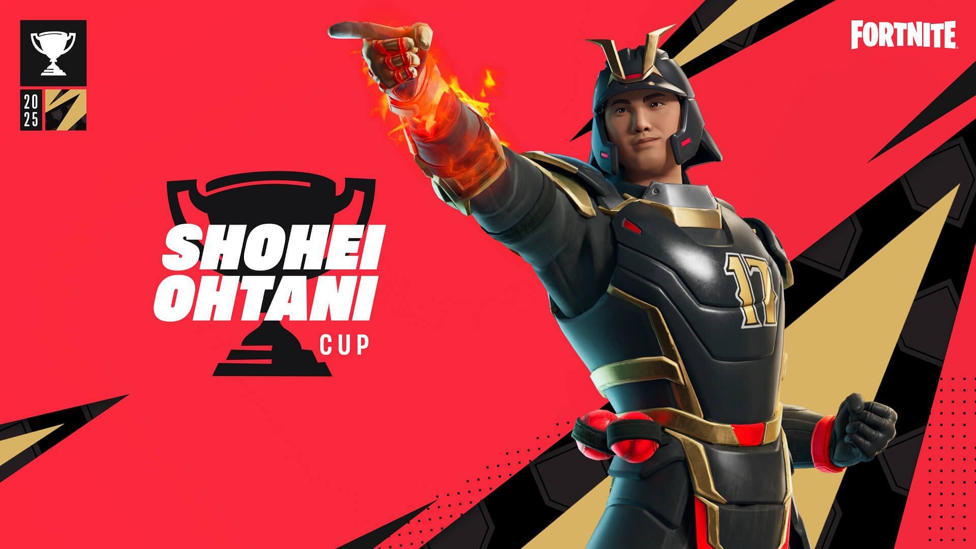 Fortnite announced the Shohei Ohtani Cup (Image via Epic Games)