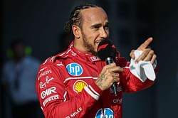 Lewis Hamilton drops one-word post on social media after securing pole for the F1 Chinese GP sprint