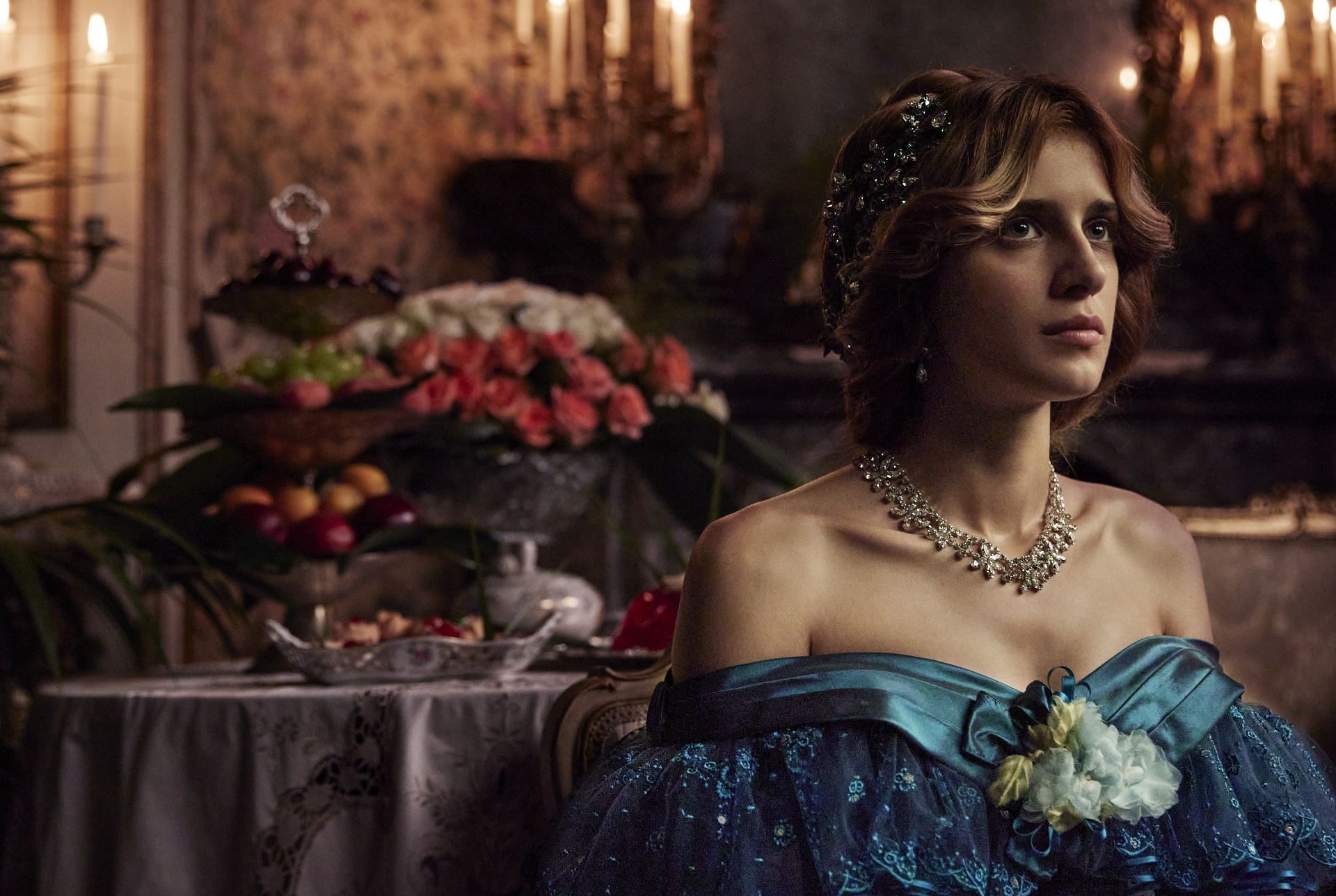 Benedetta Porcaroli as Concetta Corbera in The Leopard (Image via Netflix)