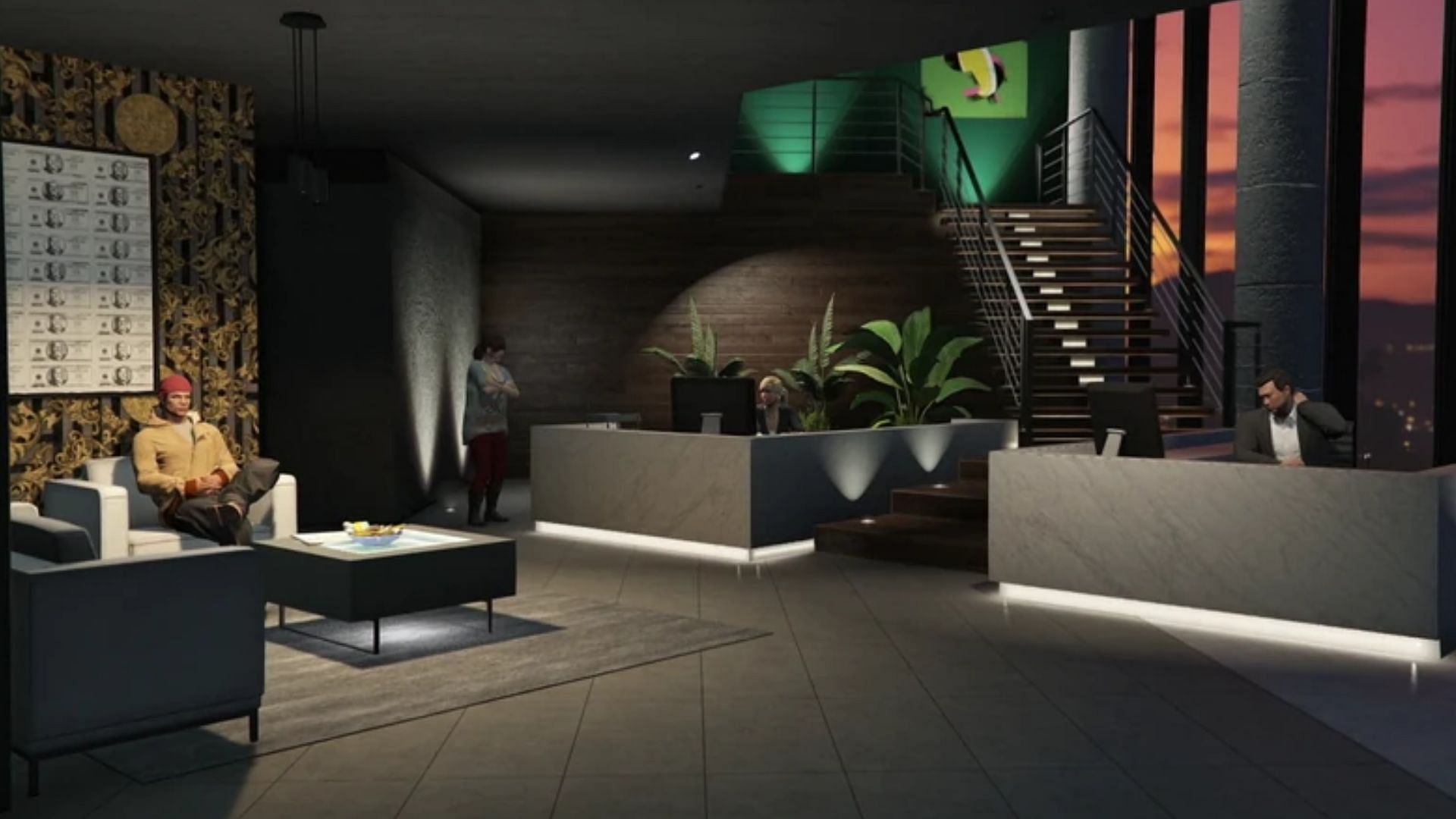 The Agency is one of the best businesses in GTA 5 Online (Image via Rockstar Games)