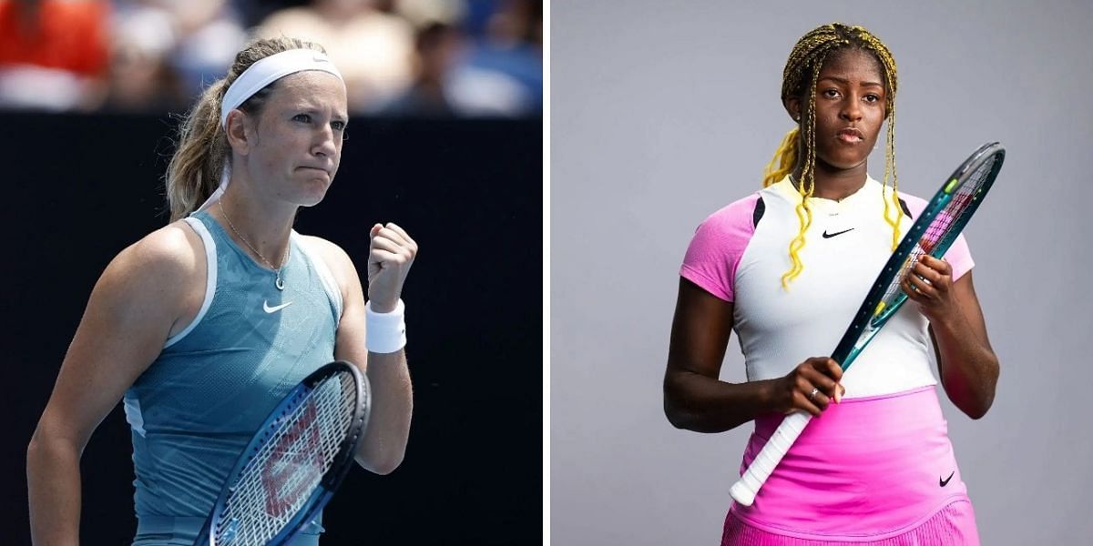 Victoria Azarenka vs Clervie Ngounoue will be one of the first-round matches at the 2025 BNP Paribas Open (Image Source: Getty)