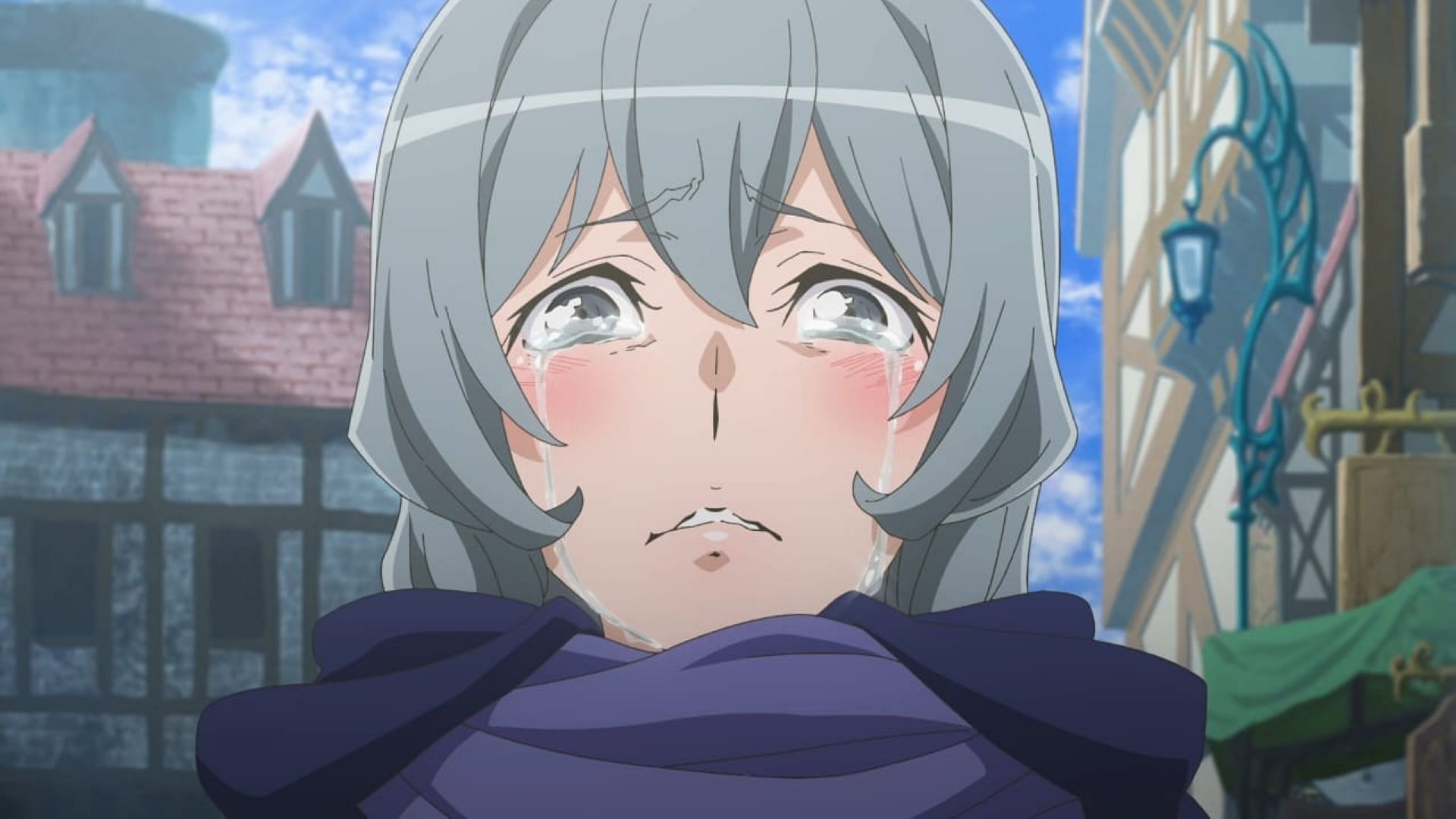 Syr, as seen crying in the episode (Image via J.C.Staff)