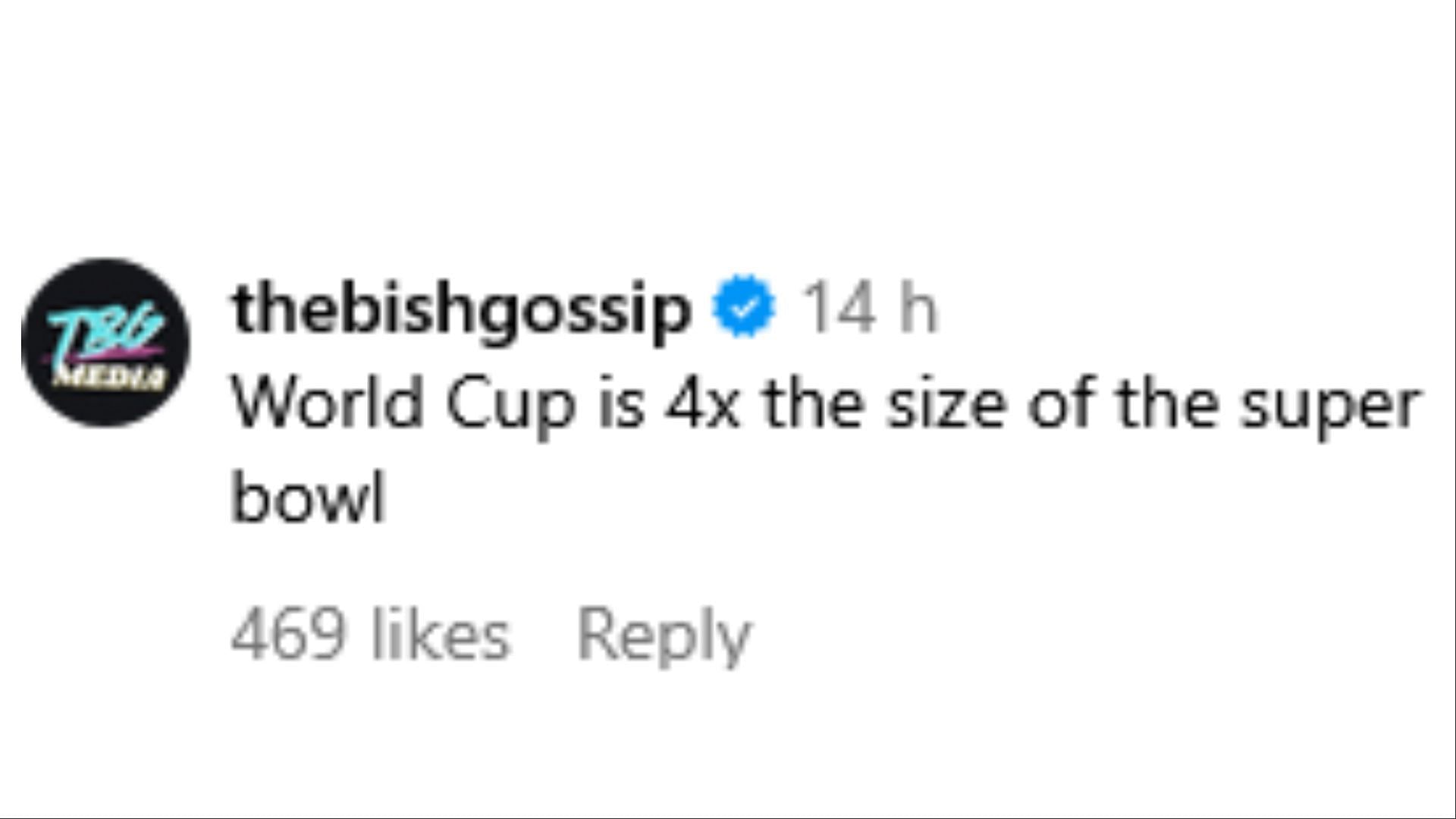 Netizens reacted to the rapper&rsquo;s possibility of performing at the 2026 FIFA World Cup (Image via Instagram / @theshaderoom)