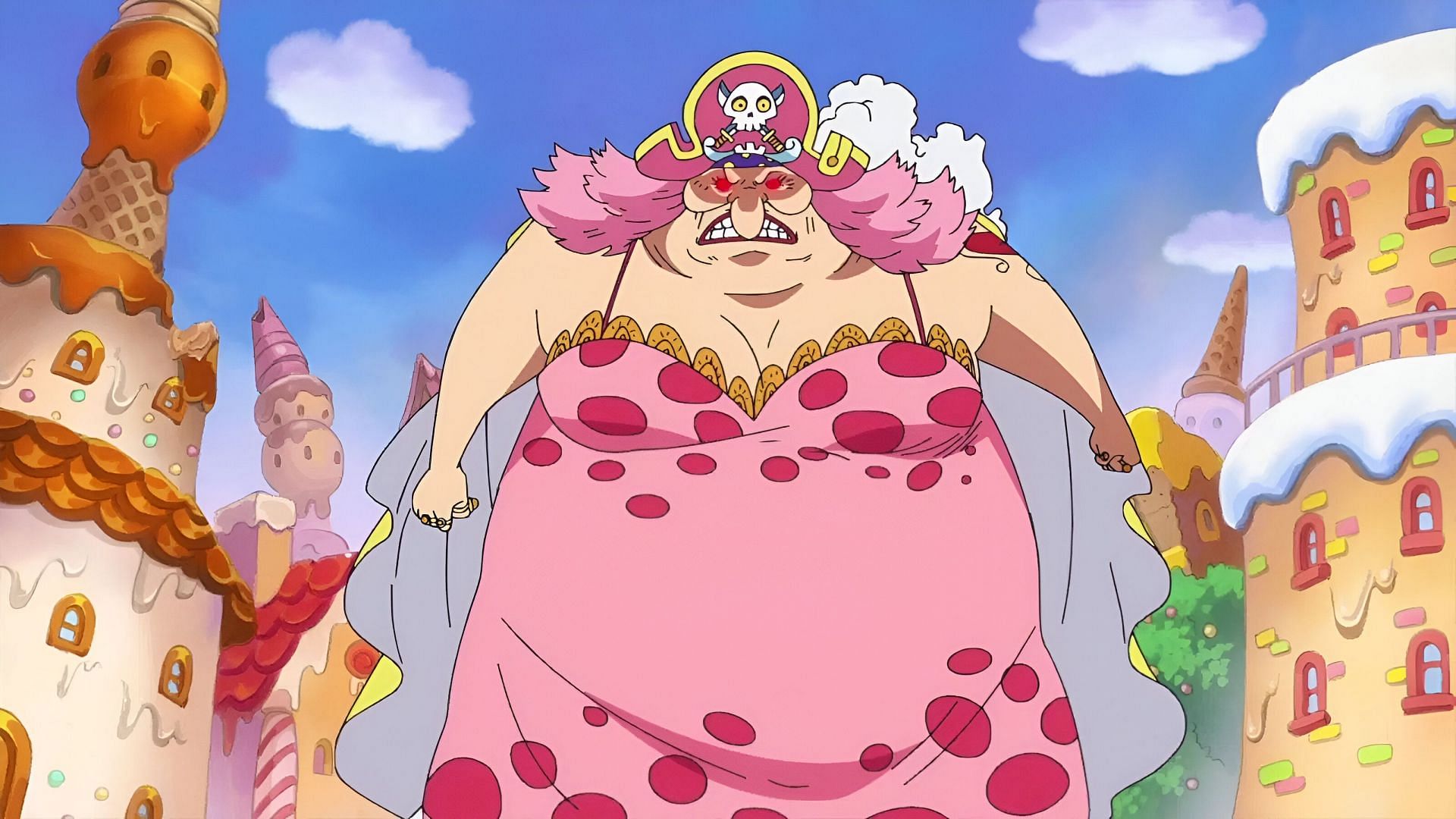 Big Mom as seen in the anime (Image via Toei Animation)