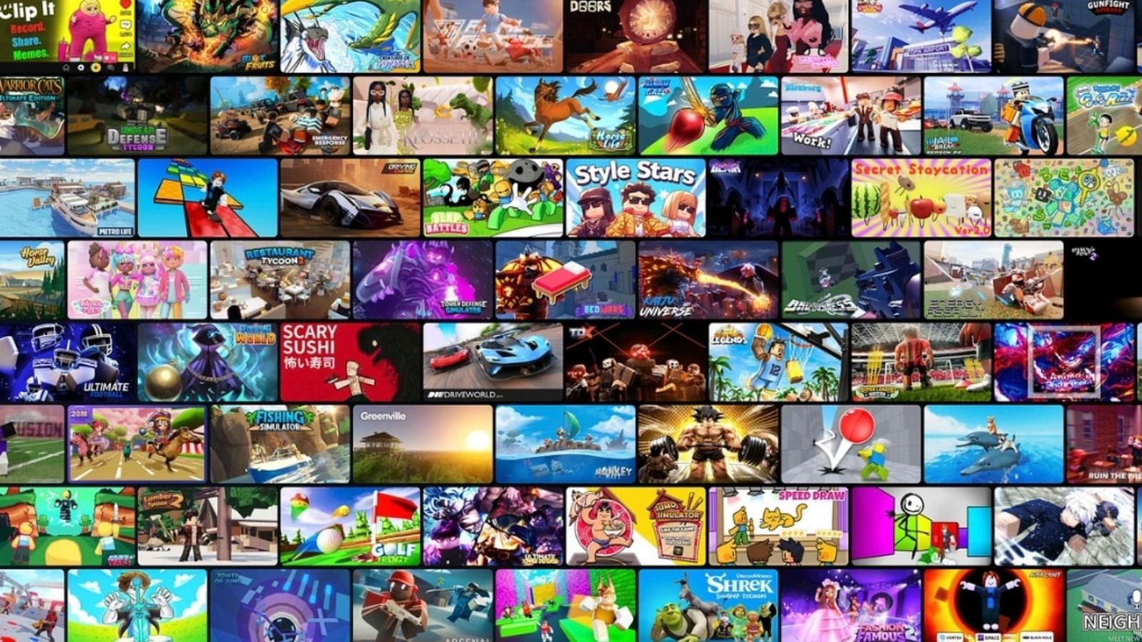 Find out what the top 10 Roblox games are by player count (Image via Roblox)