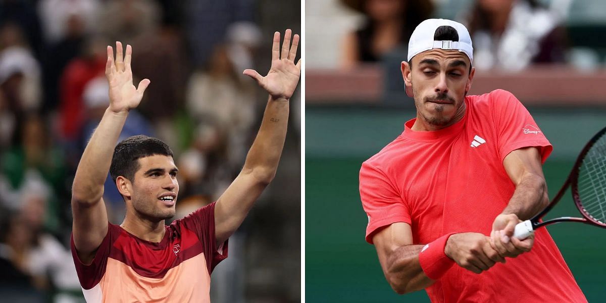 Carlos Alcaraz (L) vs Francisco Cerundolo (R) preview, (Source: Getty Images)