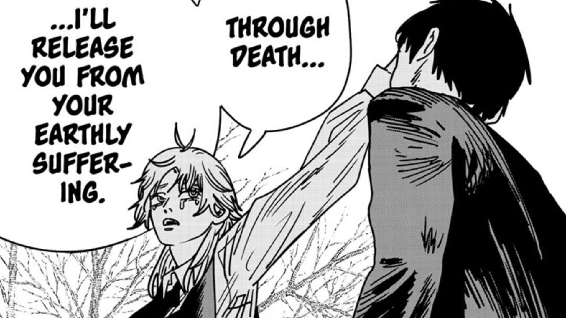 Death Devil in Chainsaw Man chapter 196 (Image via Viz Media)