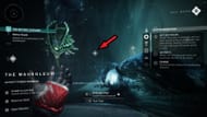 Objective marker in Mausoleum in Destiny 2 (Image via Bungie)