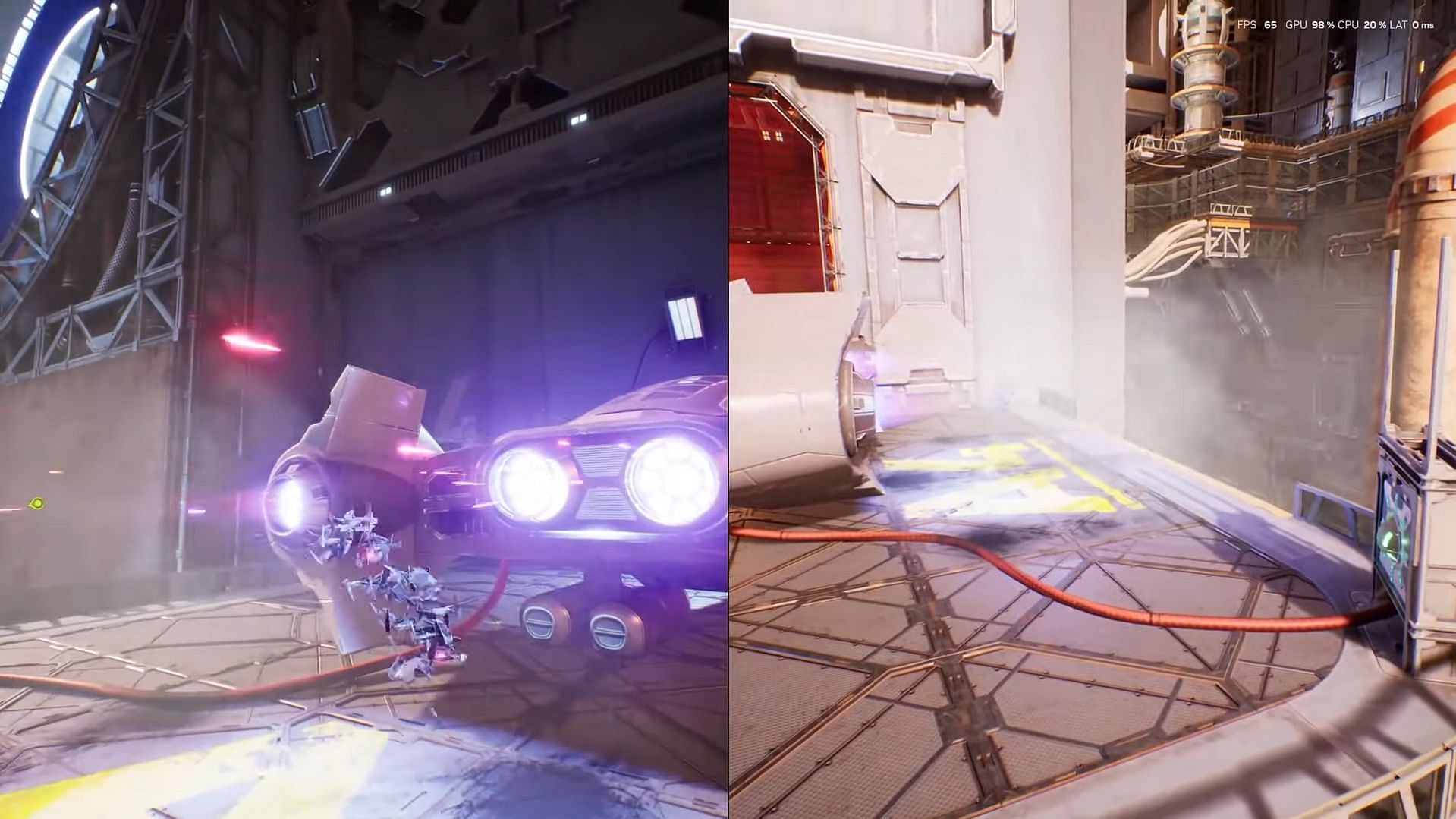 Use the thruster to float further (Image via Electronic Arts // YouTube/@ JSkeleton)